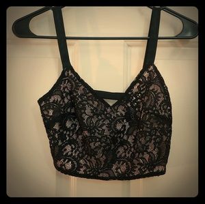 Express Lace Crop Top